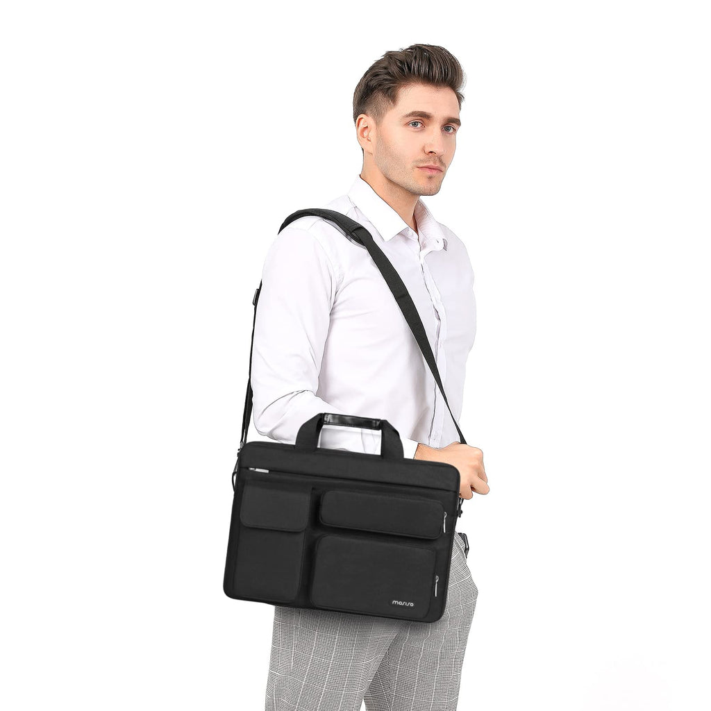 MOSISO Laptop Shoulder Bag 15.6 inch, 15-15.6 inch Computer Bag