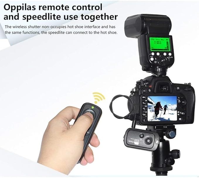 Pixel 2.4GHz Digital Wireless Remote Shutter Release E3 Compatible with Canon, Pentax, Contax, Sigma, etc. Replaces Canon RS-60E3 Replaces Fujifilm RR-100 Replaces Olympus RM-CB2