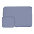 MOSISO Laptop Case 13.3 inch, 13-13.3 inch Laptop Sleeve Bag Compatible with MacBook Air/Pro 13/Pro 14 M5 M4 M3 M2 M1, HP Dell ASUS Lenovo, Neoprene Computer Sleeve Bag with Small Case, Lavender Gray