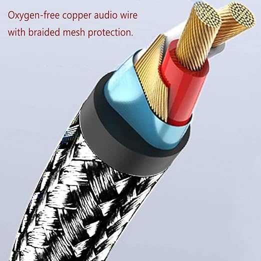 3 in 1 Audio Cable, iOS Phone/3.5mm AUX/USB C to 2 RCA,Stereo Audio Adapter for iPhone/Type C Phone/AUX to Amplifier/Sound Box & Home Theater etc.7.5FT