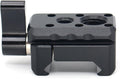 NATO Clamp Adapter,NATO Rail Lock Clamp Mount Quick Release with 1/4" 3/8" ARRI Thread for Camera Cage Handle Monitor LED Light Microphone Cold Shoe Magic Arm