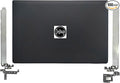 Replacement LCD Back Cover Rear Top Lid with Hinges for Dell Latitude 15 3520 E3520 Series Laptop,New Dell Latitude 3520 Back Cover and Hinge P/N: 17XCF 017XCF Black