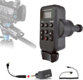 Wireless LANC Controller Camcorder Remote Control for Canon G70 XA11 XA50 XA55 XF405 G60 G26 for Sony Z150 NX100 NX70 NX80 NX3 NX200 Zoom Controller for LANC or Remote Jack (2.5 mm)