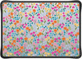 CASETiFY Impact MacBook Air 13.6" (M2-M4) Case [Cushioned Impact Corners/Scratch-Resistant/Anti-Slip Grip] - Petit Floral Transparent - Clear Black