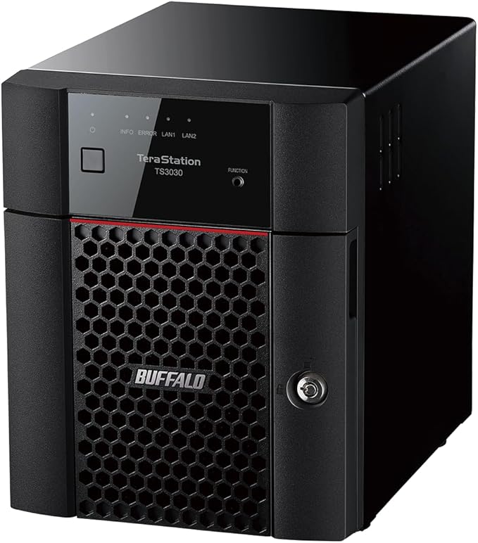 BUFFALO TeraStation Essentials 2025 4-Bay Value Desktop NAS 24TB (4x6TB) with Hard Drives Included