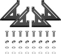 2 Amp Amplifier Rack, Audio Rack, Rack Mount Amplifier for Droppin HZ Car Audio, Steel, Black Powder Coated, Bracket Mount, 24 Watts, Audio Equipment Rack