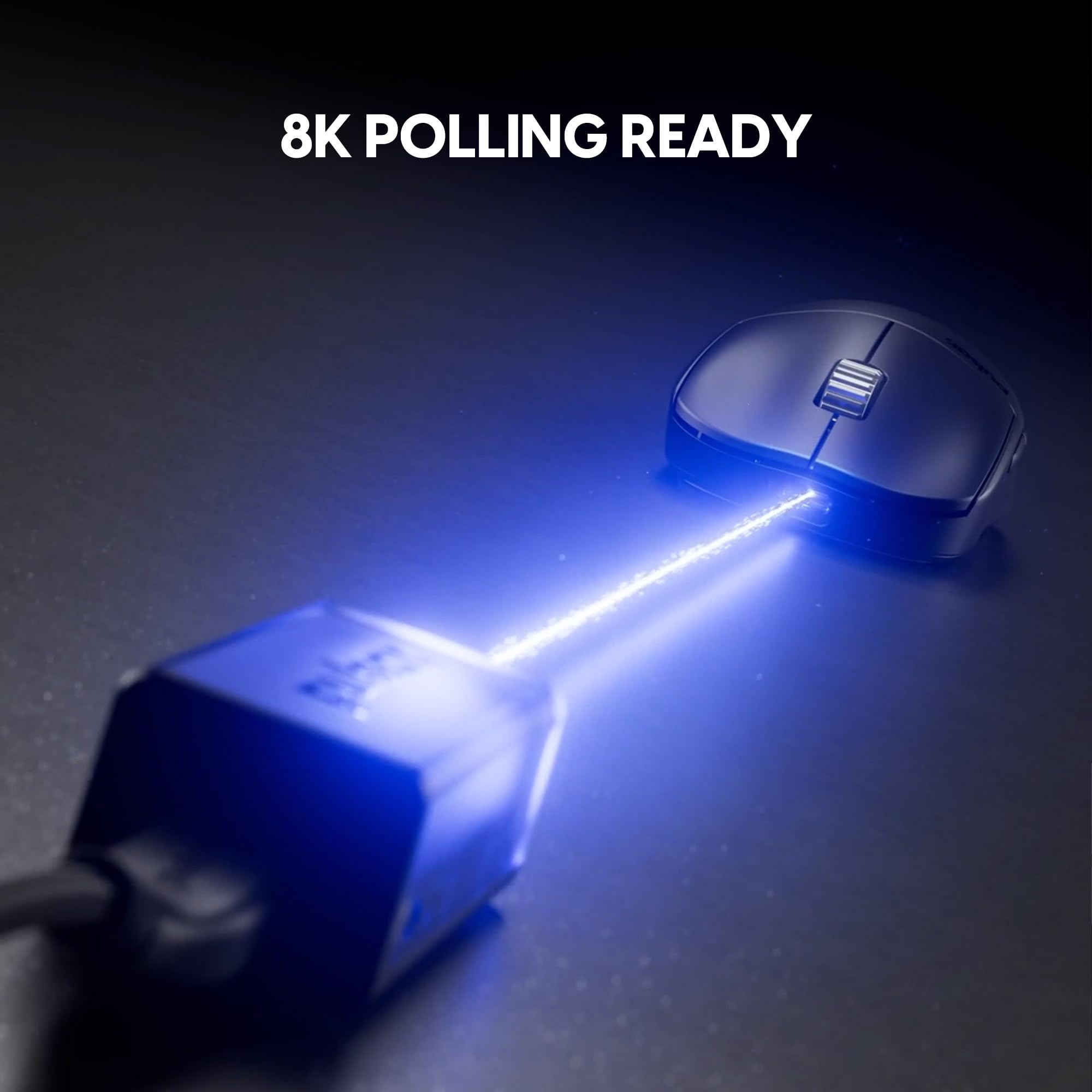Pulsar Gaming Gears X2A v3 eS Wireless Gaming Mouse, Ultra Lightweight, Optical Switch, 32000 DPI, 750 IPS, XS-1 Sensor, 8k Compatible (Mini, Black)