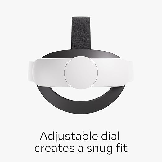 Meta Quest Elite Strap — Works with Meta Quest 3/3S — Premium Comfort and Weight Distribution — Adjustable, Ergonomic Fit — Reduces Pressure and Fatigue