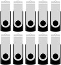 Aiibe 2GB Flash Drive 50 Pack 2GB USB Flash Drives Thumb Drive Bulk USB Drives USB 2.0 Memory Stick, Wholesale (2 GB, Black)