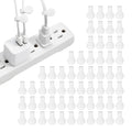 Wrap-It Storage Cable Labels, Mini, White (60 Pack) - Cord and Wire Tags for Cable Management and Organizer for Electronics, Computers and More