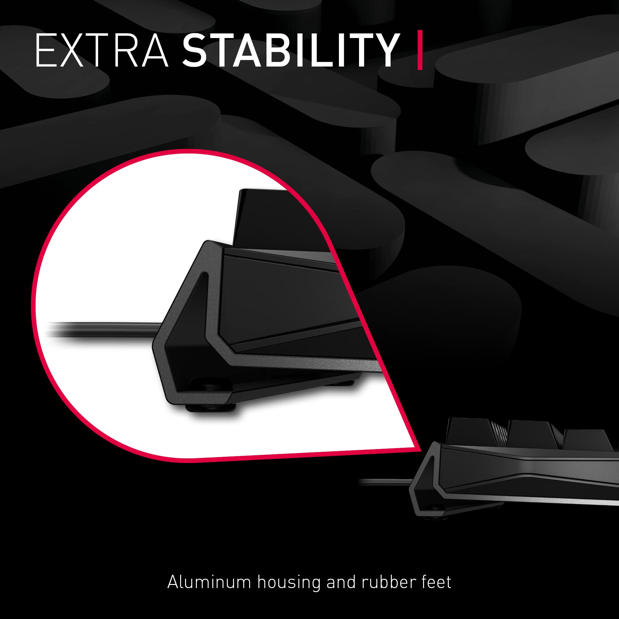 Cherry MX 3.0S, Wired Mechanical Gaming Keyboard, Robust Aluminum Housing, RGB-Lighting, Full Key Rollover, Anti Ghosting, MX RED Switches, White