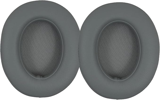 Replacement Ear Pads Cushions for Beats Studio（B0501、B0500），Beats Studio 2 & Studio 3 Wired & Wireless Headphones, Earpads with Soft Protein Leather, Noise Isolation Memory Foam - Grey (Titanium)