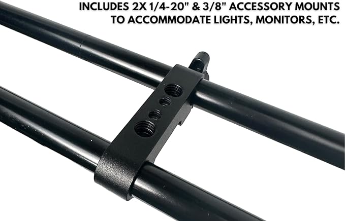 Glide Gear OH 200 Overhead Rig – DSLR, Smartphone – Modular, Adjustable, Flat Lay Mount, All-Metal Build