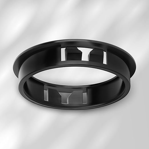 15PCS 1-3/4" Black Cable Snap Bushing Grommet, Snap in Cord Bushing Protect Cables