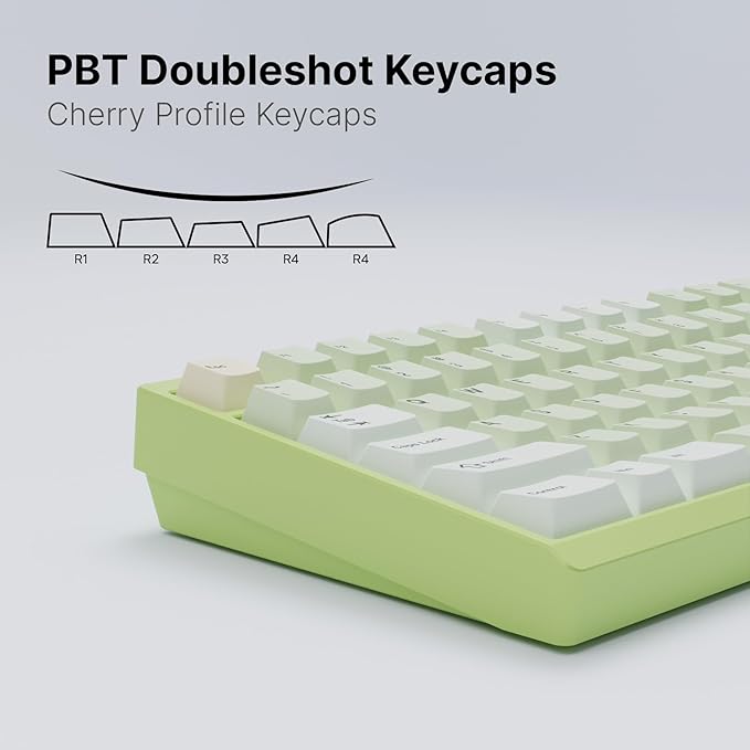 Chilkey ND TKL Aluminum Mechanical Keyboard, 87 Keys Tenkeyless Wireless Gaming Keyboard, Tri-Mode BT5.3/2.4GHz/USB-C PBT Keycaps Hot Swappable Custom Key Board for Windows Laptop Office PC