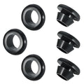 Qrity 20 PCS Rubber Grommets Cable Railing, Car Grommet, Cable Railing Protective Sleeves for Metal Posts, ID 16mm Mount Dia 20mm