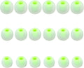 Silicone Earbud Tips - Fit Most In-Ear Earbuds (Inner Hole 3.8mm - 5.1mm) - 9 Pairs S M L