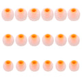 MQIMY Earbud Replacement Tips - Silicone Earbud Tips Fit Most In-Ear Earbuds (Inner Hole 3.8mm - 5.1mm) - 9 Pairs S M L