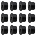 Desk Grommet, 3/4 Inch Flexible Rubber Grommets, Silicone Cable Cord Grommet Wire Hole Cover for Desk, Table and Other Furnitures(12Pack)