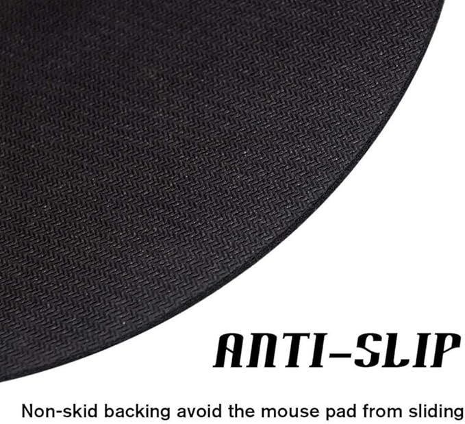 Beautiful Flowers Mouse Pad Round Non-Slip Rubber Mousepad Laptop Office Computer Decor Cute Desk Accessories Customized Design Mouse Pad