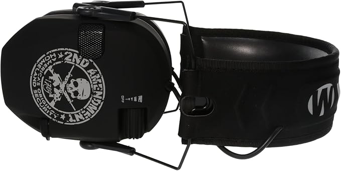 Walker's Razor Slim Ultra Low Profile Compact Design Adjustable Range Shooting Hunting Hearing Protection Electronic Earmuffs