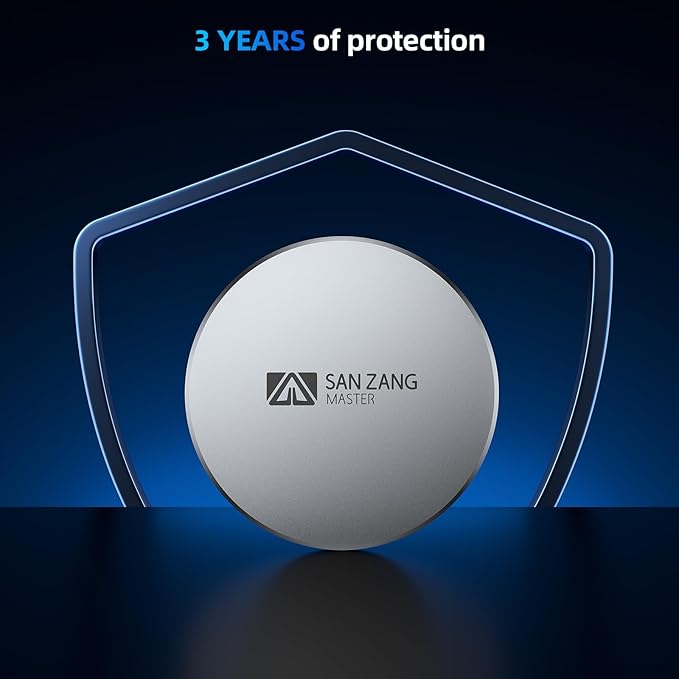SAN ZANG MASTER Magnetic Portable Solid State Drives: Ultra-Thin, Portable Design for Secure Grip, Easy Connectivity, and Reliable Performance (1, TB)