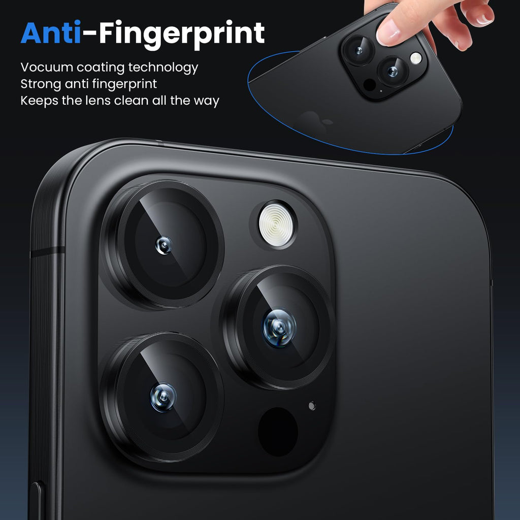 WSKEN for iPhone 16 Pro/iPhone 16 Pro Max Camera Lens Protector