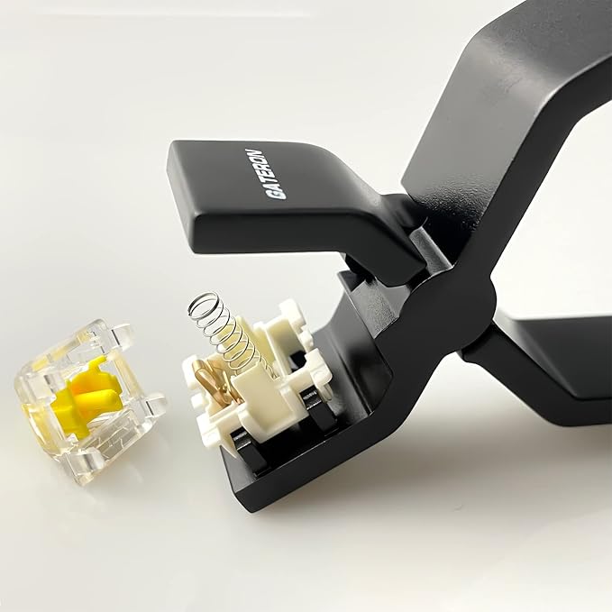 kutethy Gateron Switches Opener for Mechanical Keyboard Switch Shaft Modification DIY Tool (Switch Opener Black)