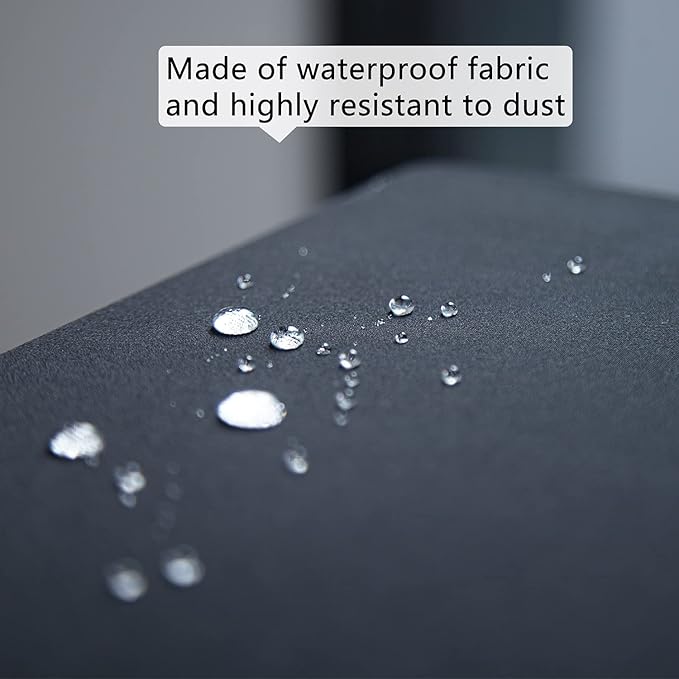 Piano Dust Cover 61-88 Keys Weighted Keyboard Small Keyboard Piano Covers Waterproof Locking Clasp Keep It From Dust and Dirt (61-76 KEYS)