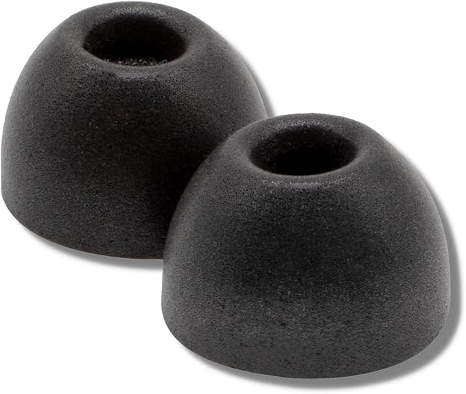 Comply Memory Foam Replacement Earbud Tips for Beats Fit Pro & Beats Studio Buds | Ultimate Comfort, Secure Fit, Superior Noise Isolation | Black, Large (3 Pairs)