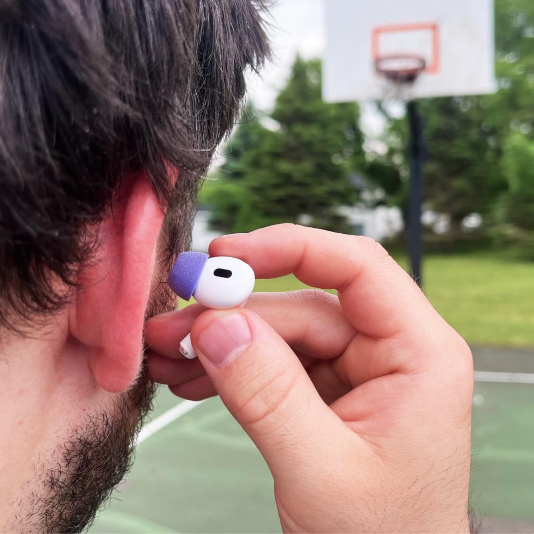 Comply Memory Foam Replacement Ear Tips, Blue, Small (3 Pairs)