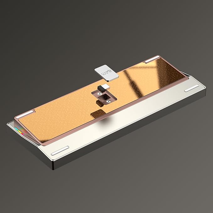 KEEBMONKEY WOBKEY Crush 80 Reboot CNC Aluminum 5-Second Quick-Release Triple-Mode Connectivity Mechanical Keyboard with Superior Acoustics (Pro Pink)