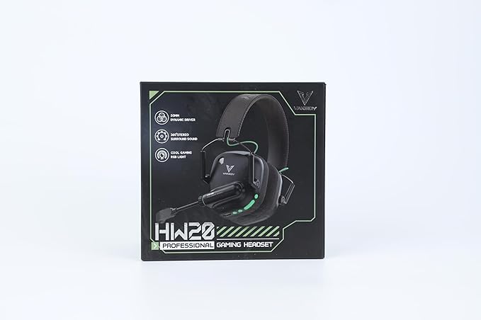 Wireless Gaming Headset for PC, PS5, PS4, Mac, Switch, Gaming Headphones with Noise Cancelling Mic, 2.4GHz USB Dongle, Bluetooth 5.4, 50mm Driver Stereo Sound, Cool Lights, 50H Battery(White)