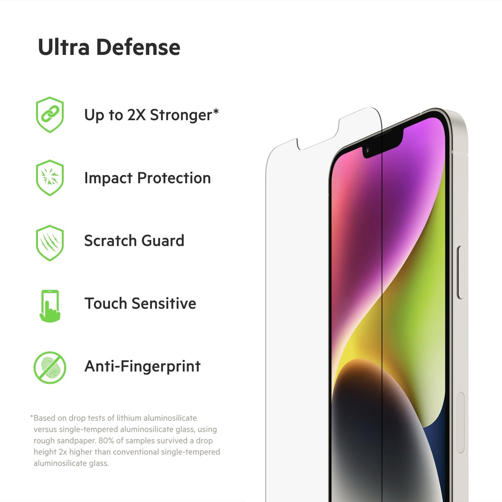 Belkin UltraGlass Screen Protector iPhone 14 Plus/13 Pro Max