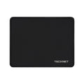 TECKNET Mouse Pad with Durable Anti-fray Stitching, Black Small Mousepad
