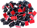 Adhesive Clips Strong Wire Holders 100 Pack Self-Adhesive Wire Clip Cable Cord Desk Management for Office Home and Car