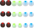 Silicone Earbud Tips Replacement Ear Tips Earbud Covers Fit Most in-Ear Earbuds(Inner Hole 3.8mm -5.1mm) Headphone Earbud Rubber Tips9 Pairs S M L