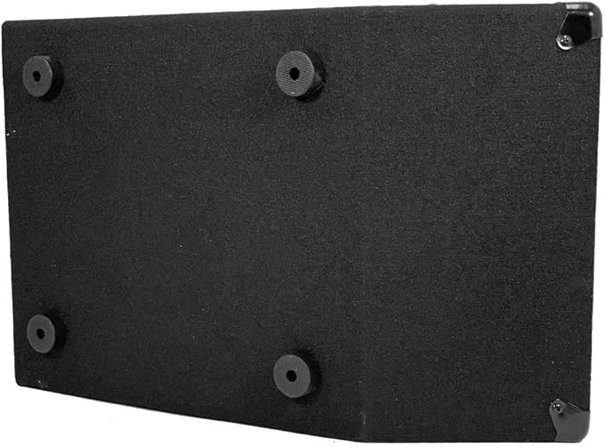 Seismic Audio - SA-10MT-PW-Pair - Pair of Powered 2-Way 10" Floor / Stage Monitor Wedge Style with Titanium Horns