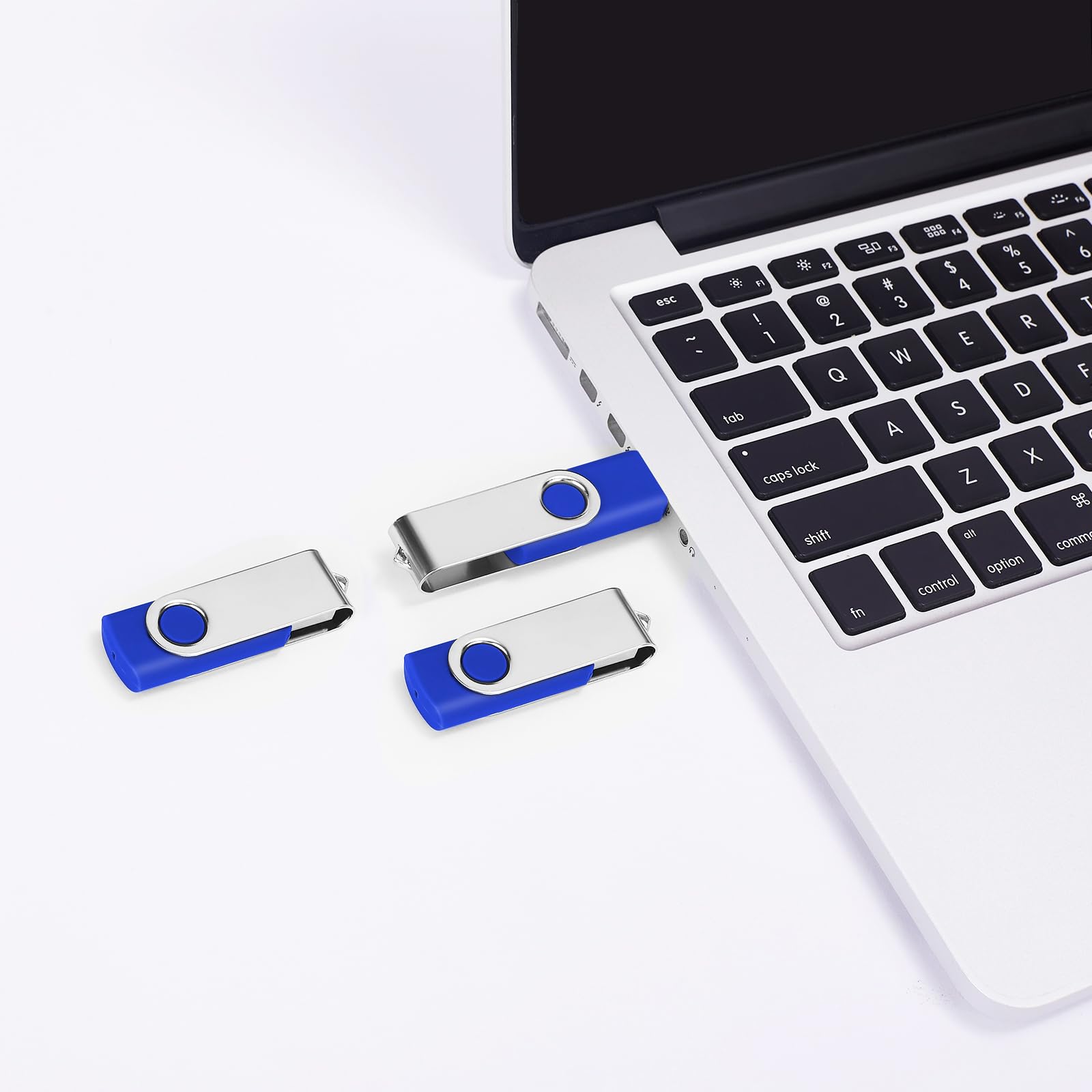 50-Pack of 1GB USB Flash Drive Bulk EASTBULL FAT32 Thumb Drives Pack (Blue)