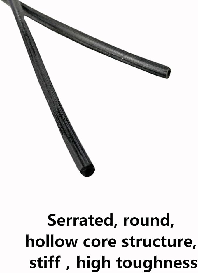 FLYZZZ Screen Spline 0.140" (9/64"), 100 ft | Common Size for Standard Windows | Please Confirm Your Size (See Guide in Image #2)