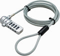 Sendt Notebook/Laptop Combination Lock Security Cable (Silver)