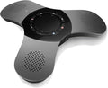 Conference Speaker with Microphone 360°Voice Pickup USB-C Speakerphone Home Office Compatible Skype/Teams/Zoom Noise Cancelling Omnidirectional Meeting Room Bluetooth Speaker with Mic for 10 People