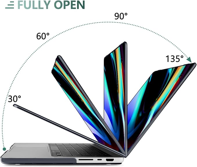 DONGKE for M4 MacBook Pro 16 Inch Case 2024 2023 2021 A3403 A3186 M3 A2991 M2 A2780 M1 A2485 Pro/Max Chip, Plastic Hard Shell Case & Keyboard Cover for Mac Pro 16 with Touch ID, Wood Grain
