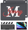 Batianda Customized Personalized Name Case for M1 MacBook Air 13 Inch Model A2337 A2179 A1932 2021 2020 2019 Release,Protective Hard Shell with Keyboard Cover & Screen Protector