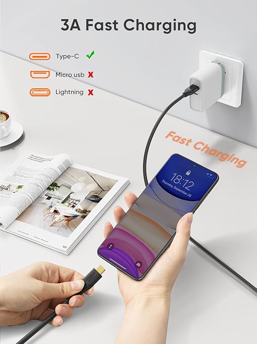 CableCreation USB C to USB A Cable 1FT,USB 3.1 3.2 Gen2 A to C Data Cable
