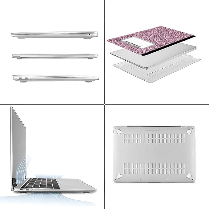 Compatible with MacBook Air 13.3 13.6 Inch Case 2022 2021 2020 2019 Plastic Hard Shell Case Cover,13.3 Pro(A1706/A1708/A1989/A2159/A2289/A2338), Notebook