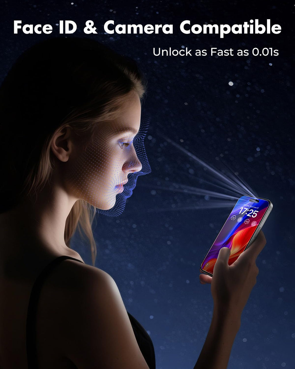 UNBREAKcable 2-Pack Screen Protector for iPhone 16 Tempered Glass