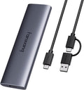 fanxiang 500GB External SSD - Portable SSD External Solid State Drive, 1000MB/s, USB 3.2 Gen2 Type-C, Aluminum Alloy, External Hard Drive for iPhone15/16,Android, Mac, Windows -PS1008