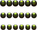 Silicone Replacement Earbud Tips Earbud Covers Fit for in-Ear Headphones (Inner Hole 3.8mm -5.1mm) Earbud Replacement Tips Earbud Rubber Tips 9 Pairs S/M/L