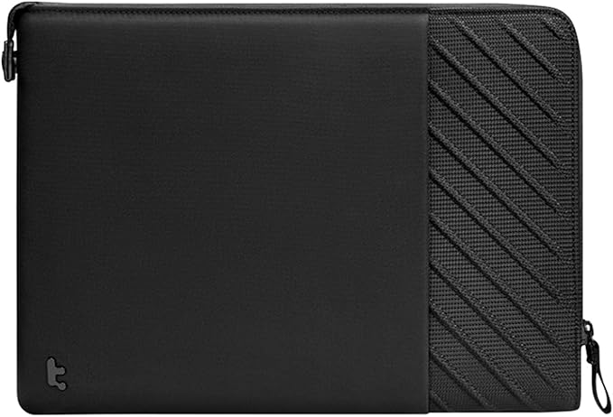 tomtoc Voyage-A10 Slim Laptop Sleeve for 2025 13-inch MacBook Air/Pro M4/M3/M2/M1 A3240 A3113 A2681 A2337 A2686 A2338, Water-Resistant Case for 13-inch Surface Pro Copilot+ PC, Minimalist Design